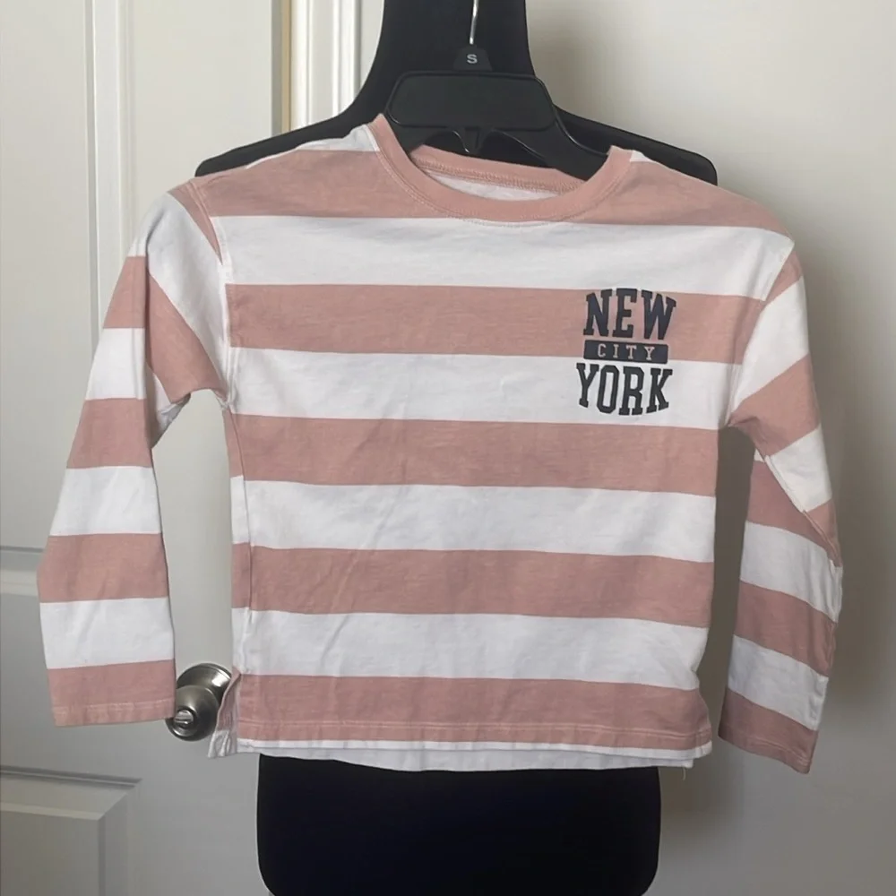 2 Children's Place Skelton & Carter's NYC Long Sleeve Shirts Size M